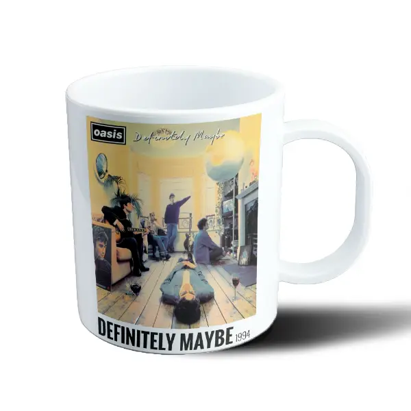 Taza de Plástico Oasis Definitely Maybe 1994