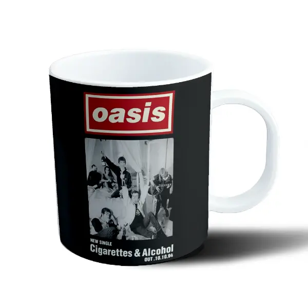 Taza de Plástico Oasis Cigarettes and Alcohol