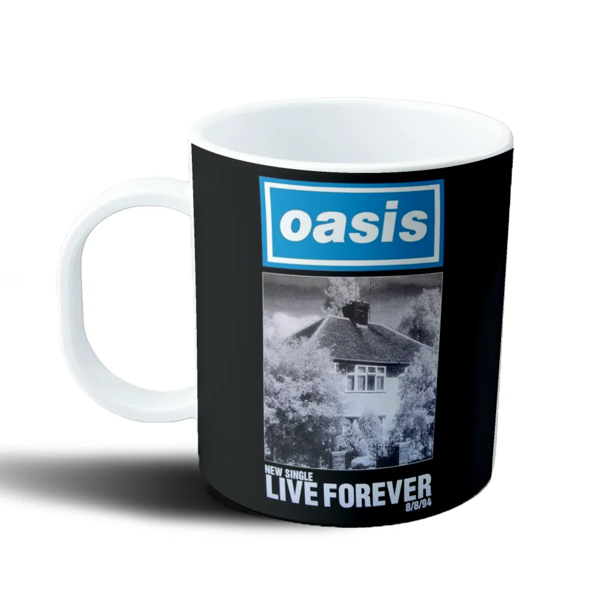 Taza de Plástico Oasis Live Forever Single 1994 - vista 2