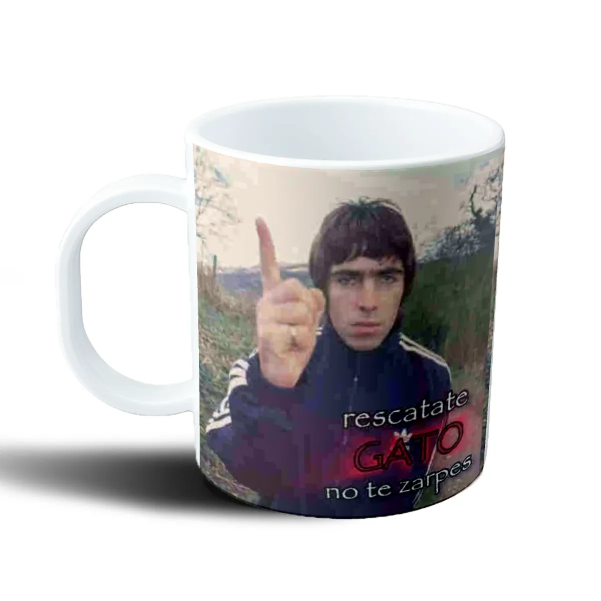 Taza de Plástico Oasis Rescatate Gato No Te Zarpes - vista 2