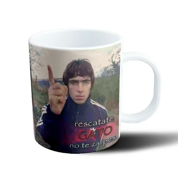 Taza de Plástico Oasis Rescatate Gato No Te Zarpes