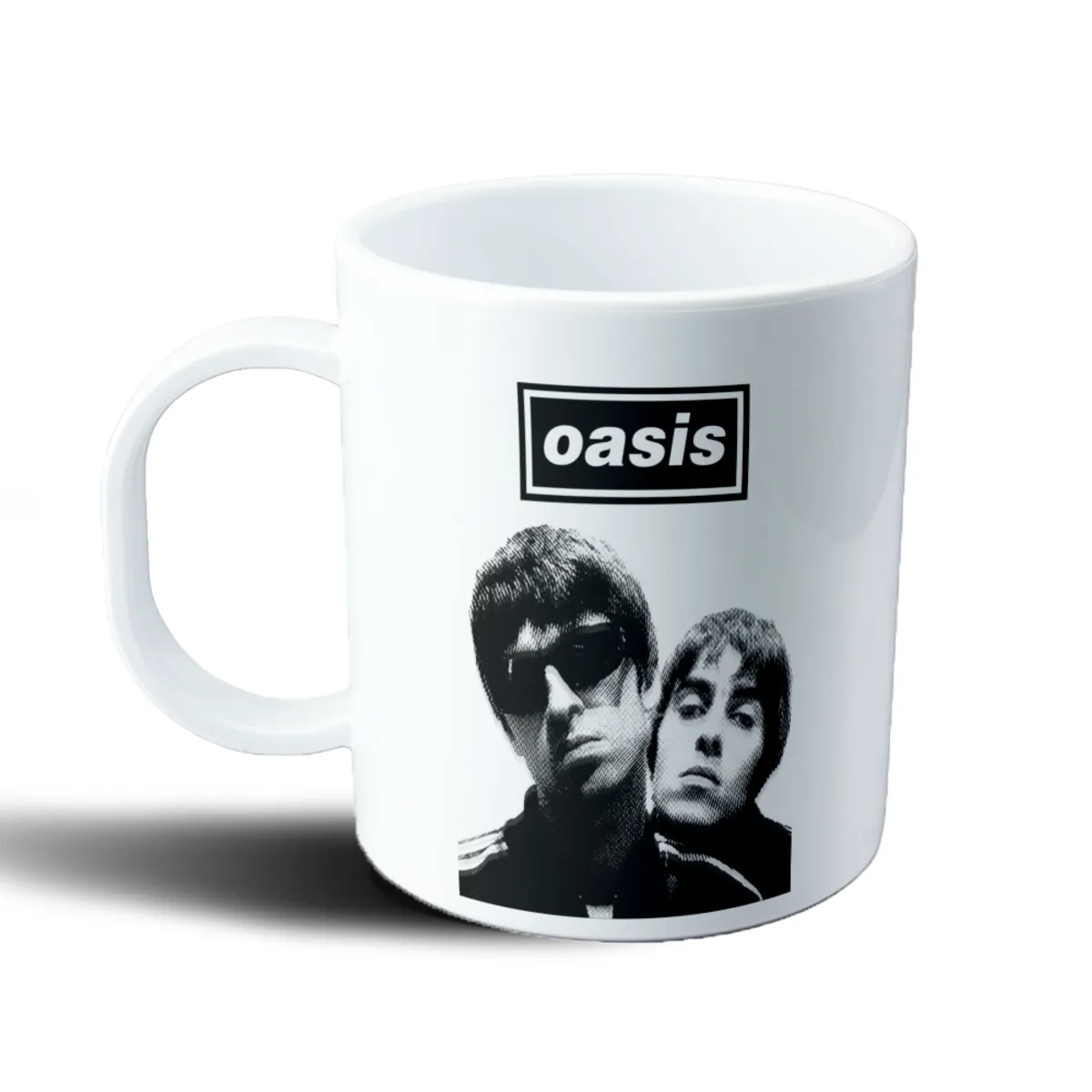 Taza de Plástico Oasis Liam y Noel Gallagher - vista 2