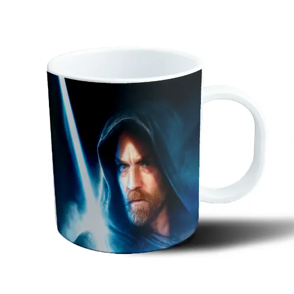 Taza de Plástico Obi Wan Kenobi Sable Láser