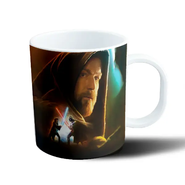 Taza de Plástico Star Wars Obi-Wan Kenobi Sable de Luz