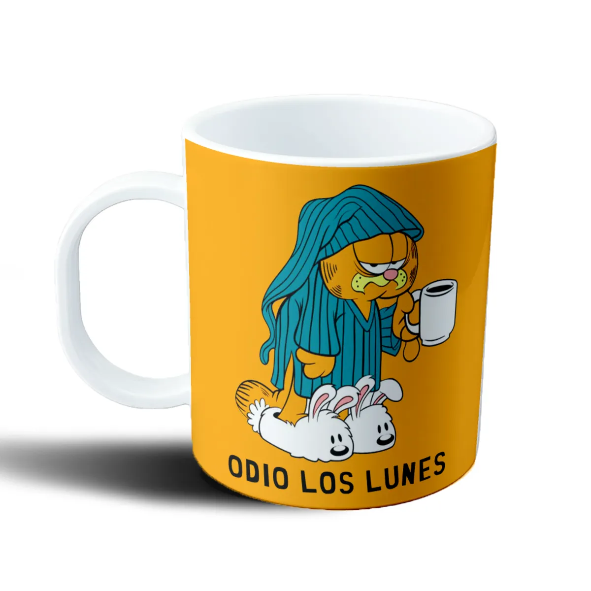 Taza de Plástico Garfield Odio los Lunes - vista 2