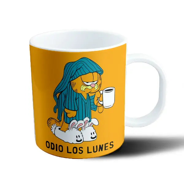 Taza de Plástico Garfield Odio los Lunes