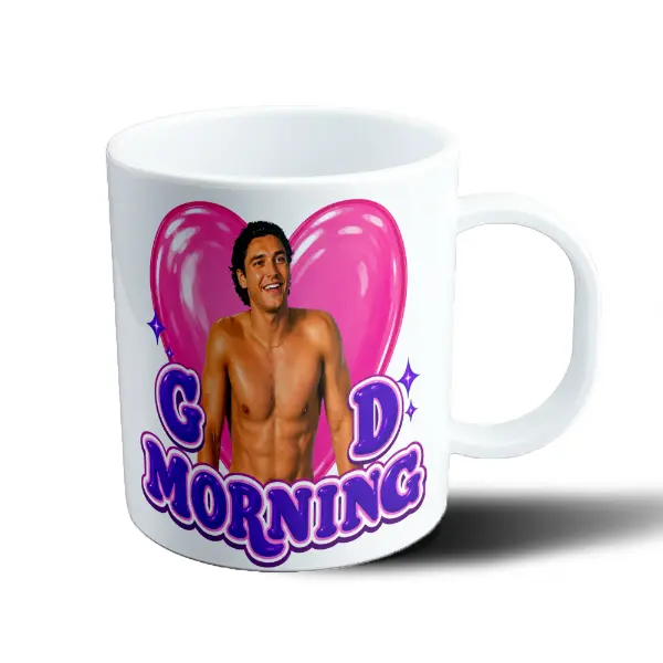 Taza de Plástico Off Campus Good Morning Corazón
