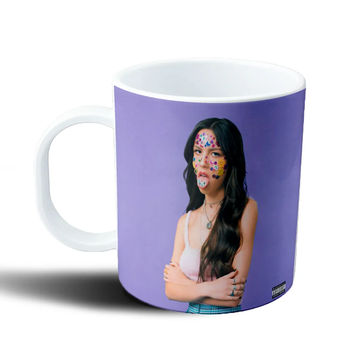 Taza de Plástico Olivia Rodrigo Sour Stickers - vista 2
