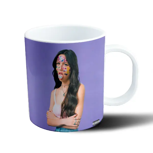 Taza de Plástico Olivia Rodrigo Sour Stickers