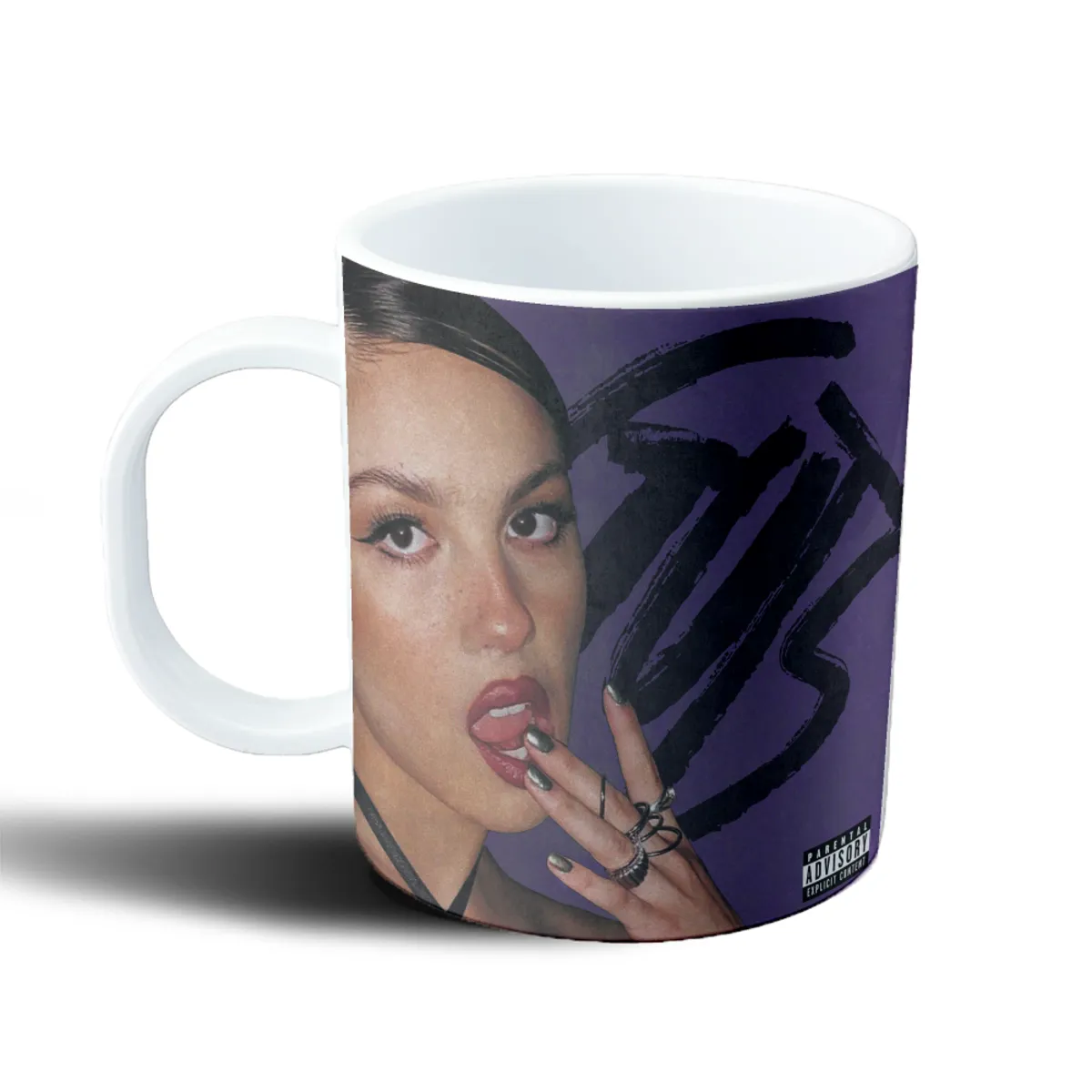 Taza de Plástico Olivia Rodrigo Morado Explicit - vista 2