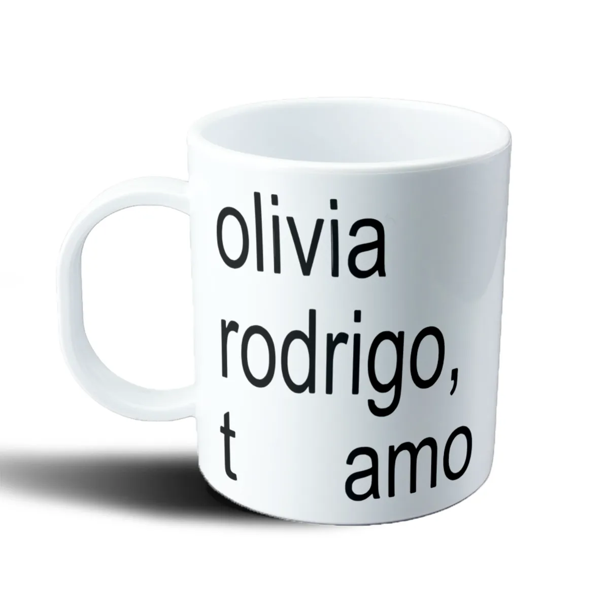 Taza de Plástico Olivia Rodrigo Te Amo - vista 2