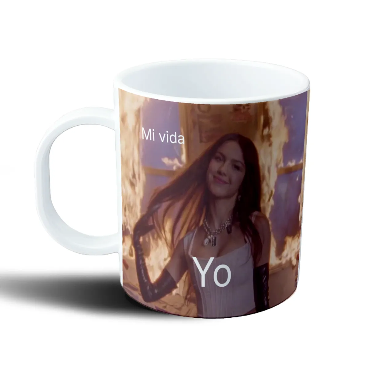 Taza de Plástico Olivia Rodrigo Mi vida Yo - vista 2