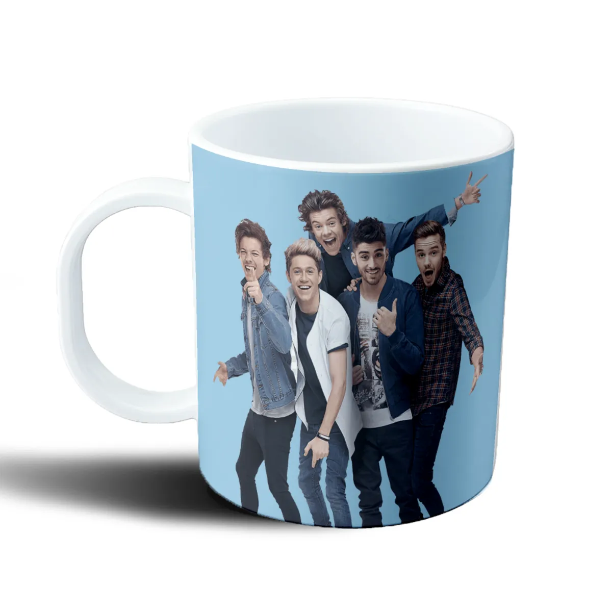 Taza de Plástico One Direction Banda Foto Grupal - vista 2