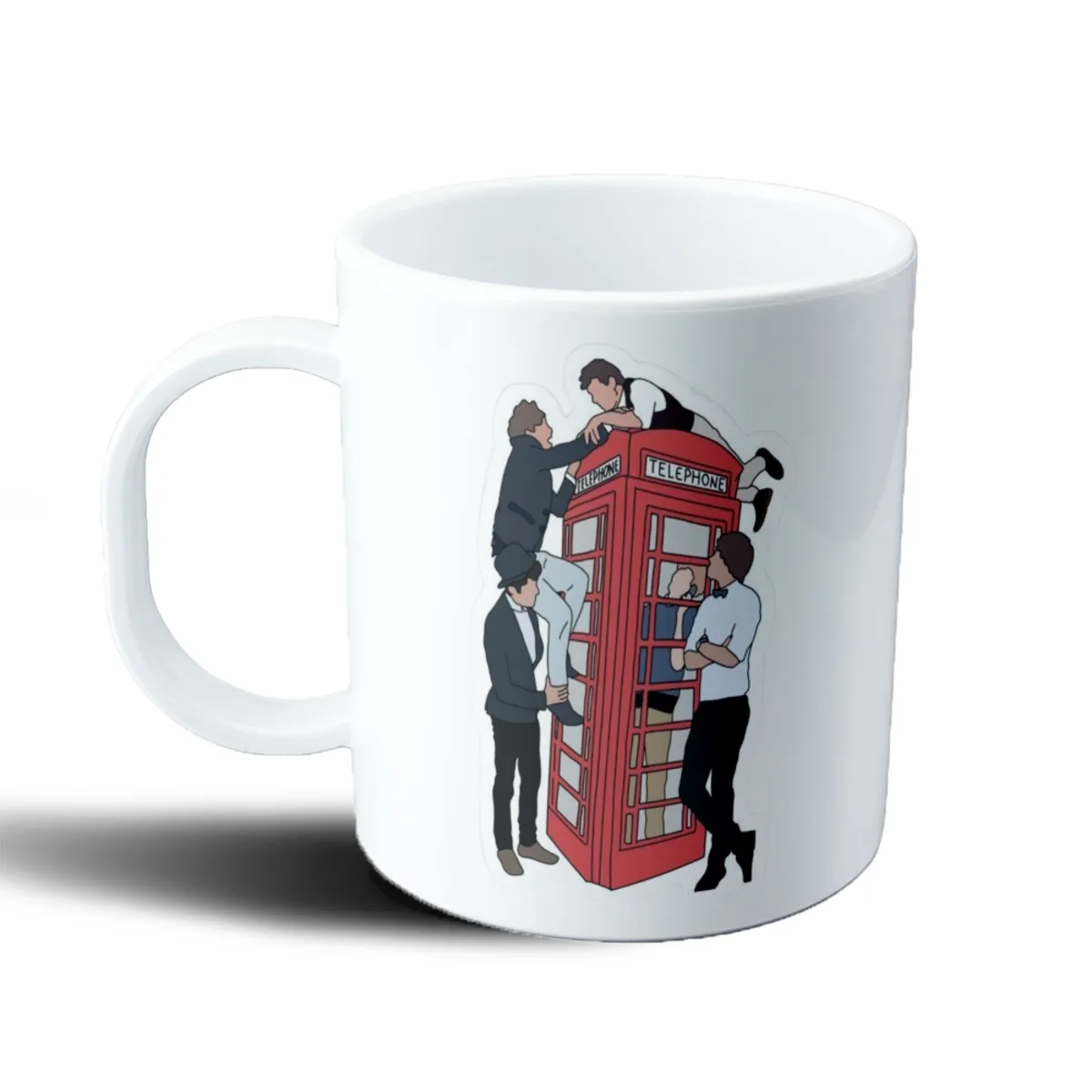 Taza de Plástico One Direction Cabina Telefónica - vista 2