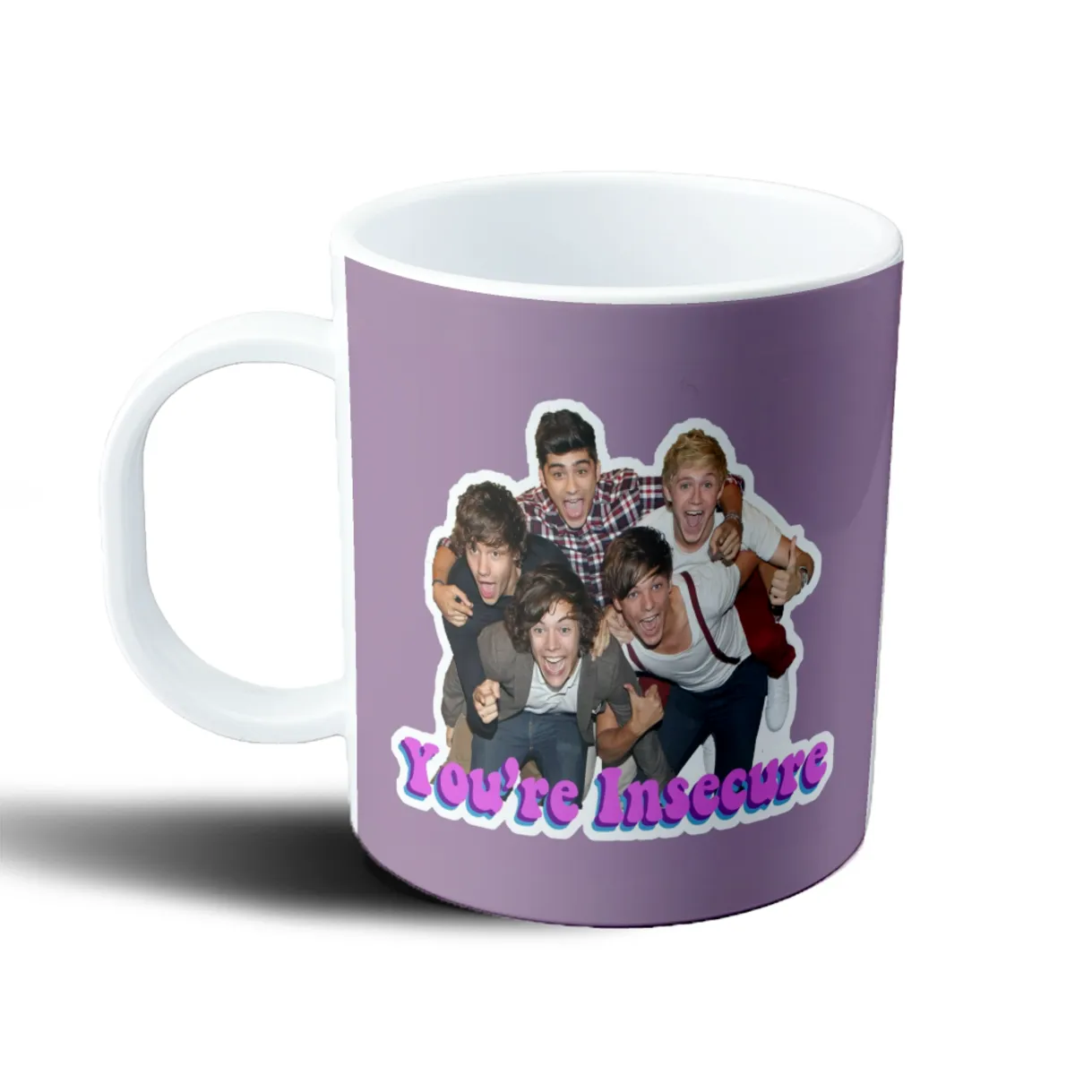 Taza de Plástico One Direction You're Insecure - vista 2