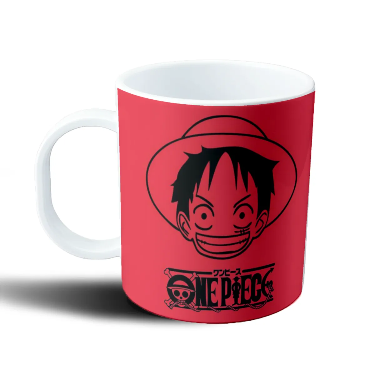 Taza de Plástico One Piece Monkey D. Luffy Sonrisa - vista 2