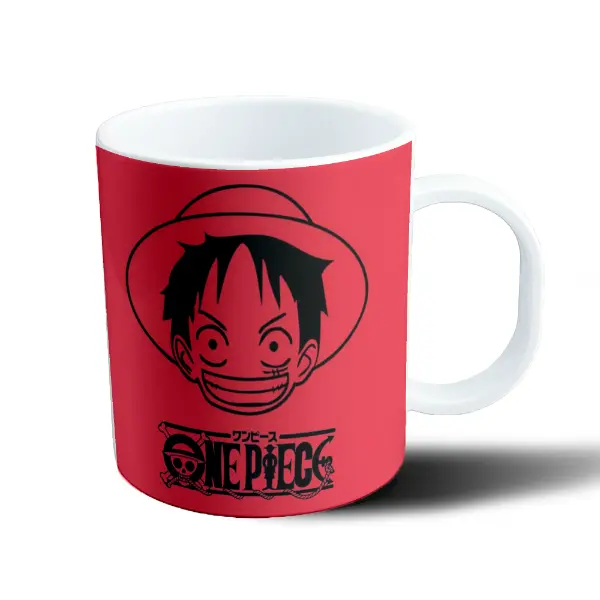 Taza de Plástico One Piece Monkey D. Luffy Sonrisa