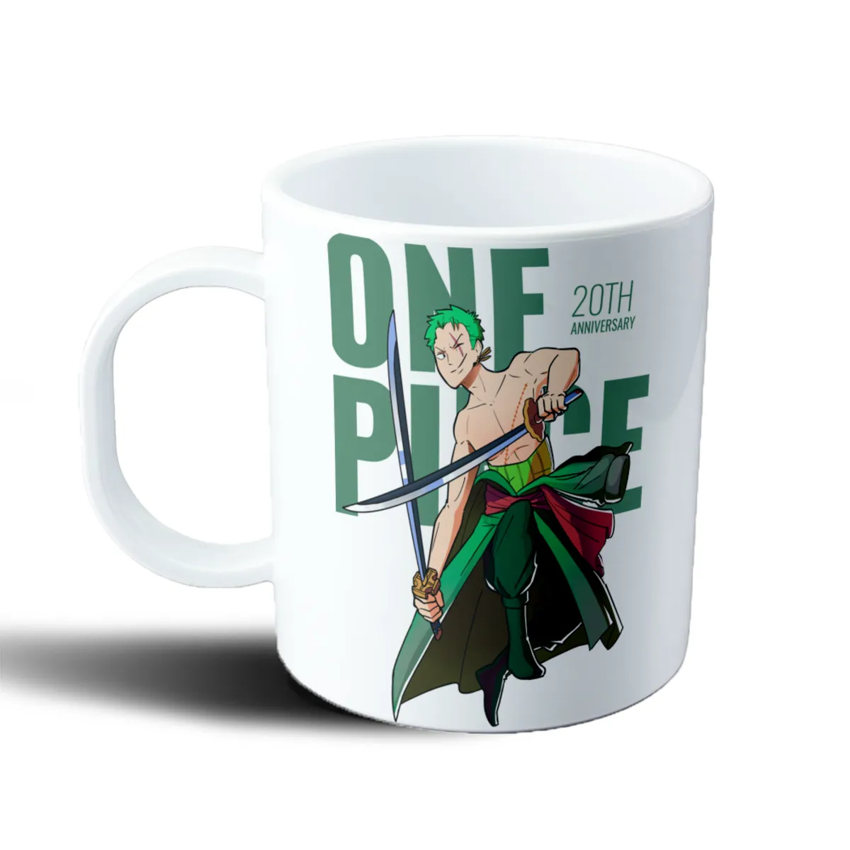 Taza de Plástico One Piece Zoro 20th Anniversary - vista 2