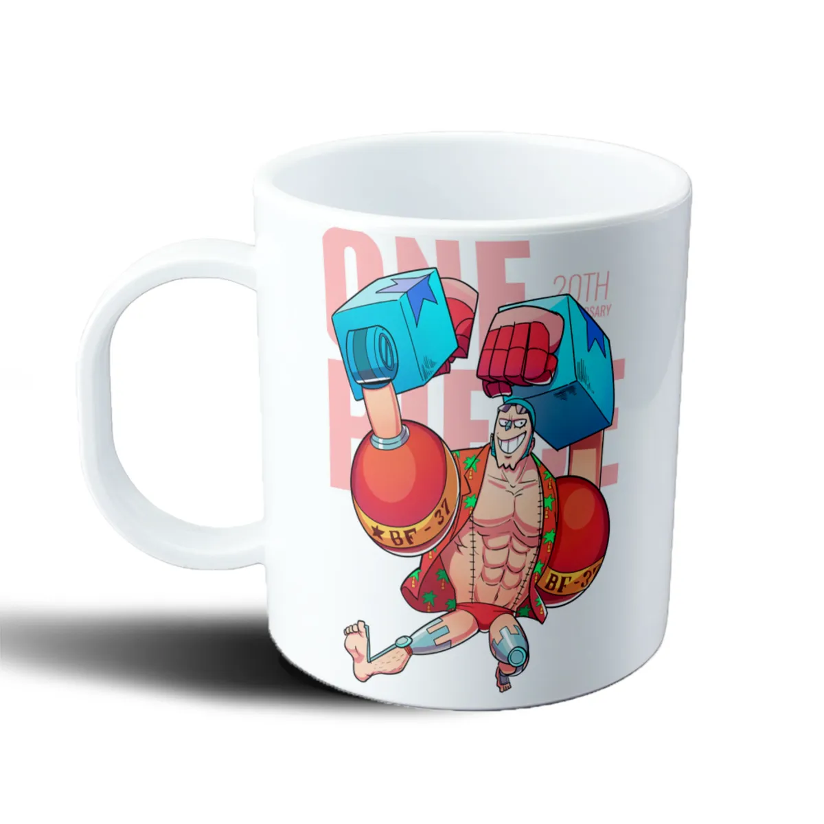 Taza de Plástico One Piece Franky 20th Anniversary - vista 2