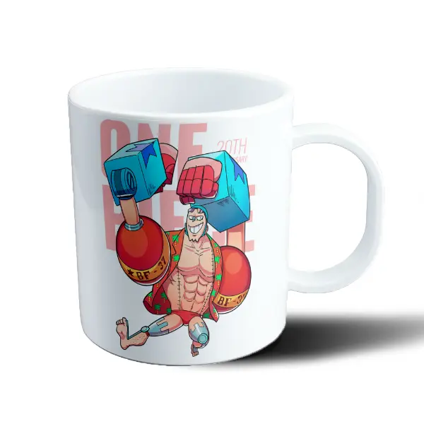 Taza de Plástico One Piece Franky 20th Anniversary