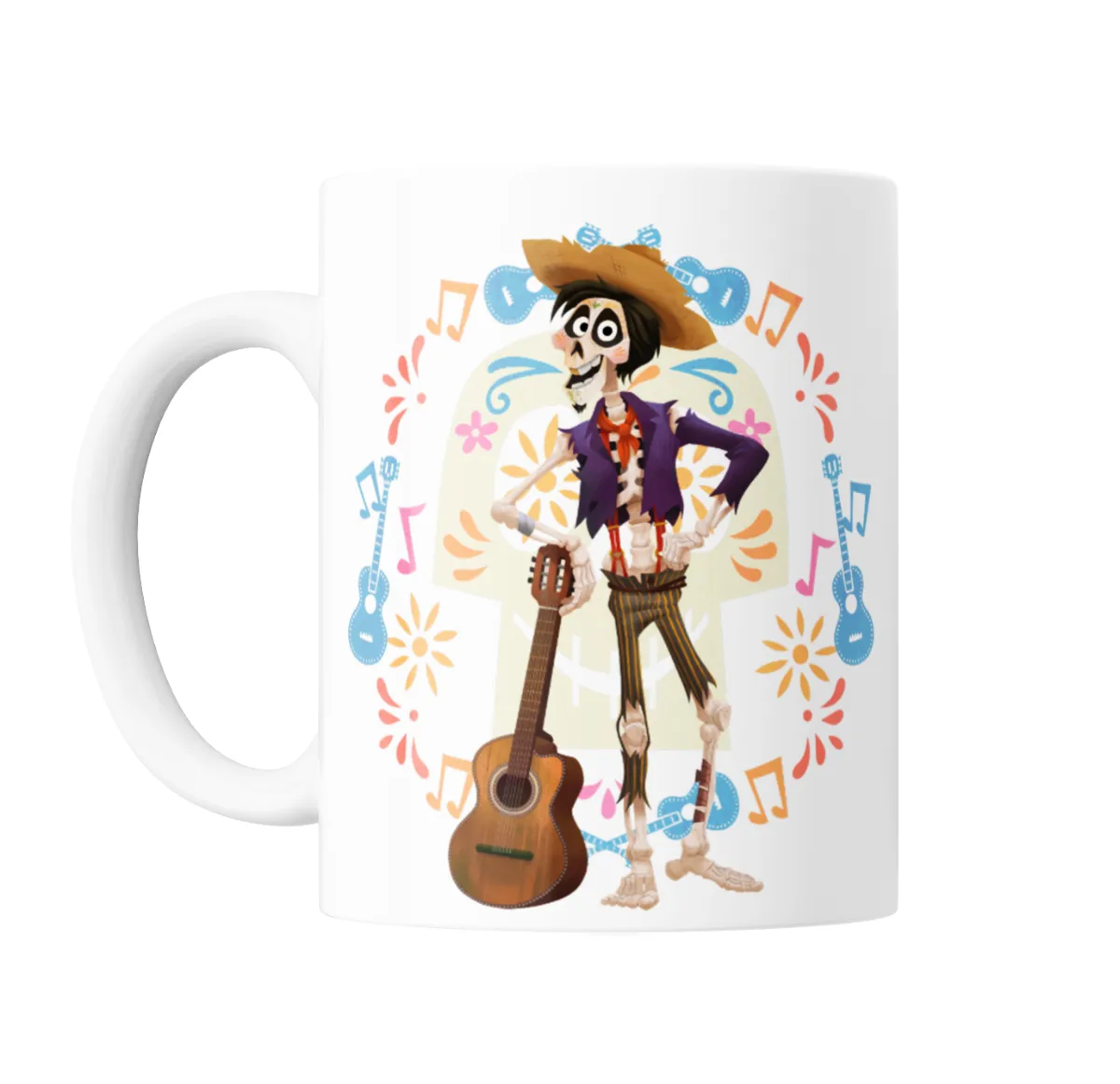 Taza de Cerámica Coco Hector Guitarra - vista 2