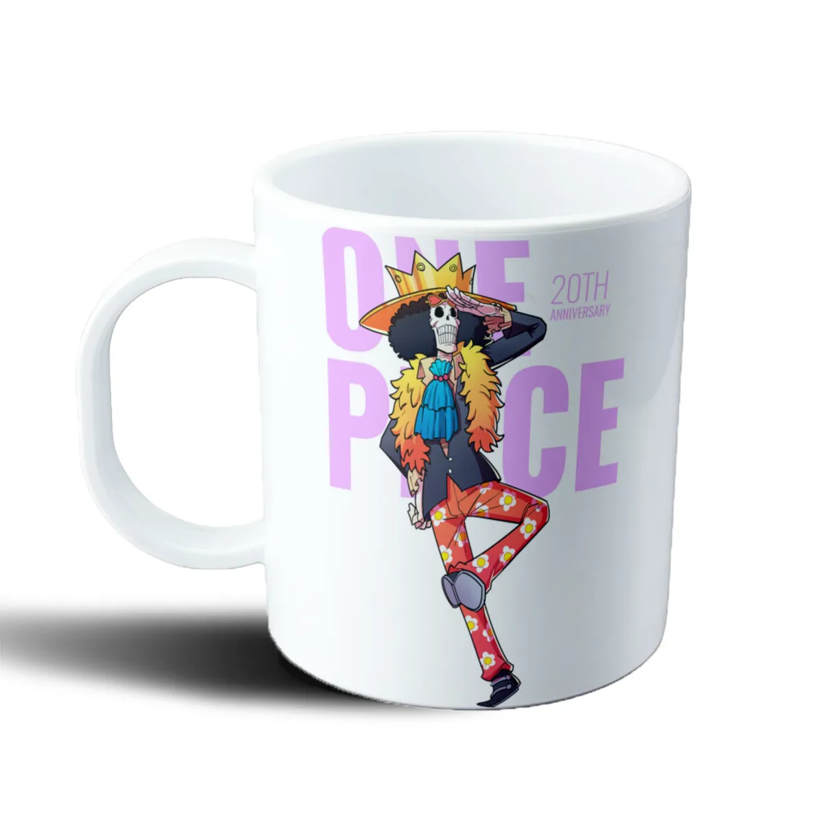 Taza de Plástico One Piece Brook 20 Aniversario - vista 2