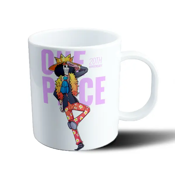 Taza de Plástico One Piece Brook 20 Aniversario