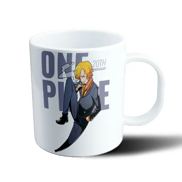 Taza de Plástico One Piece Sanji 20th Anniversary
