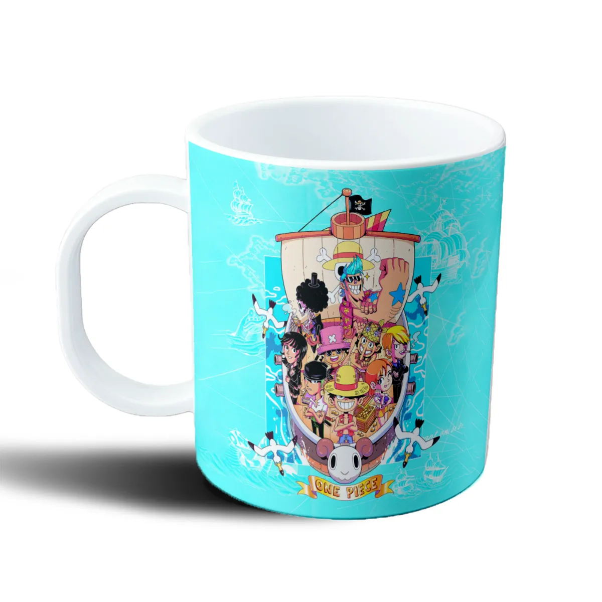 Taza de Plástico One Piece Sunny Tripulación Sombrero de Paja - vista 2