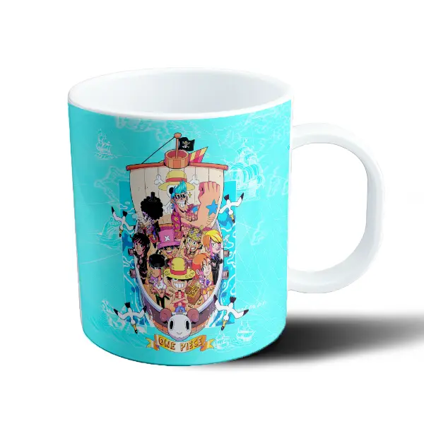 Taza de Plástico One Piece Sunny Tripulación Sombrero de Paja