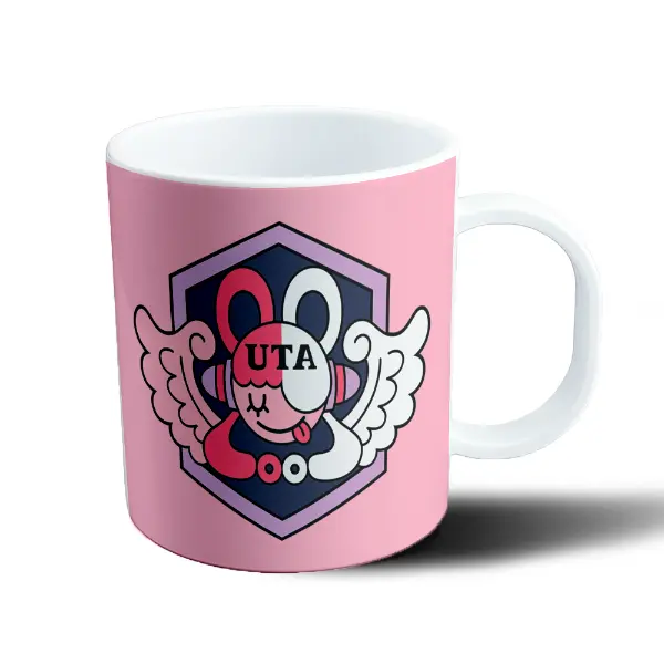 Taza de Plástico One Piece Uta Logo