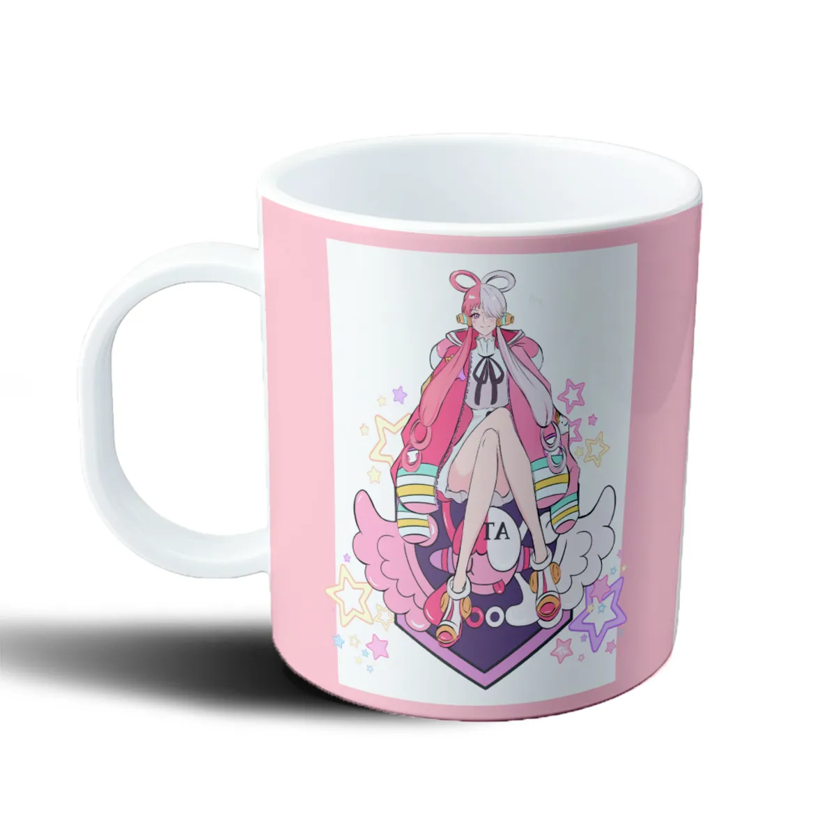 Taza de Plástico One Piece Uta Film Red Estrellas - vista 2