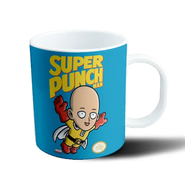 Taza de Plástico One Punch Man Saitama Super Punch