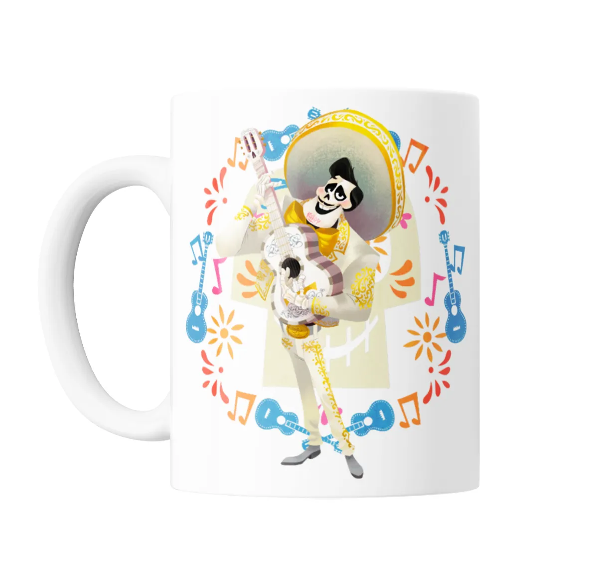 Taza de Cerámica Coco Ernesto de la Cruz Mariachi - vista 2