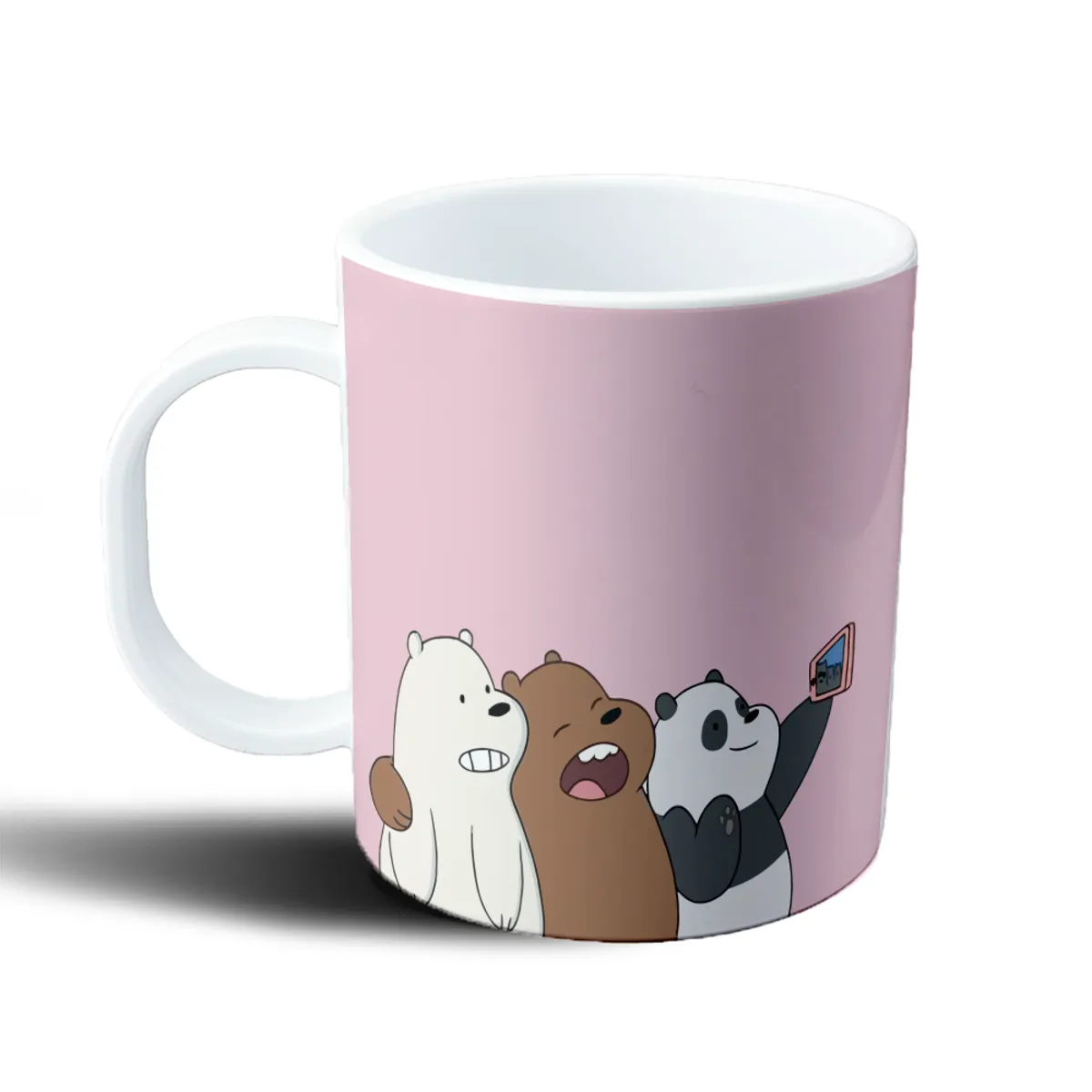 Taza de Plástico Osos Escandalosos Selfie - vista 2