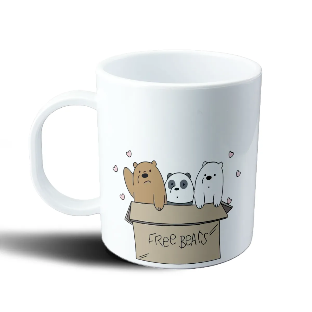 Taza de Plástico Osos Escandalosos Free Bears en caja - vista 2