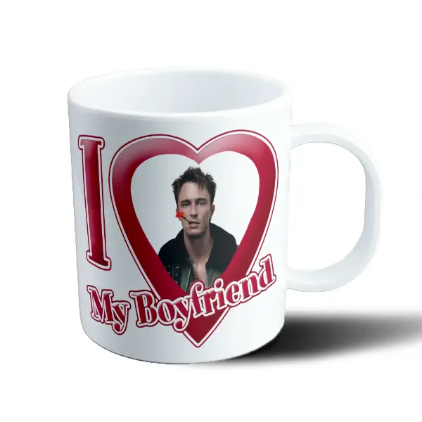 Taza de Plástico Outer Banks I Love My Boyfriend