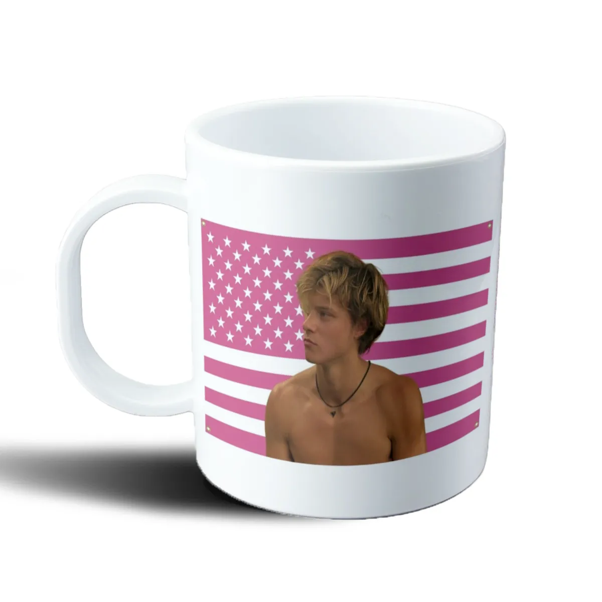 Taza de Plástico Outer Banks Bandera Rosa - vista 2