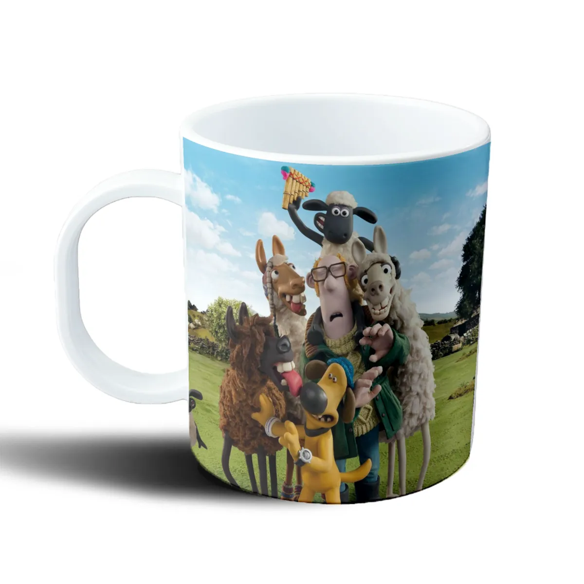 Taza de Plástico Oveja Shaun Película Cuadrilla - vista 2