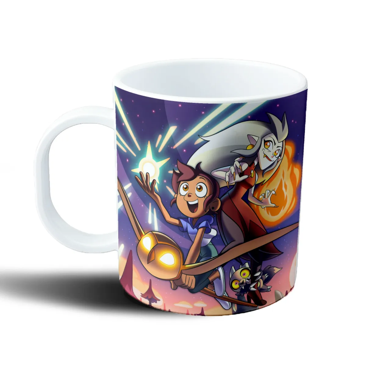 Taza de Plástico Owl House Luz Eda y King - vista 2