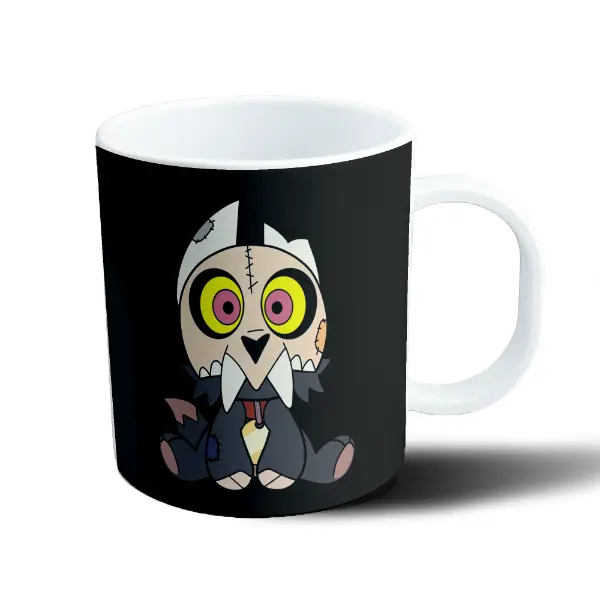 Taza de Plástico Owl House Muñeco Cosido con Corbata