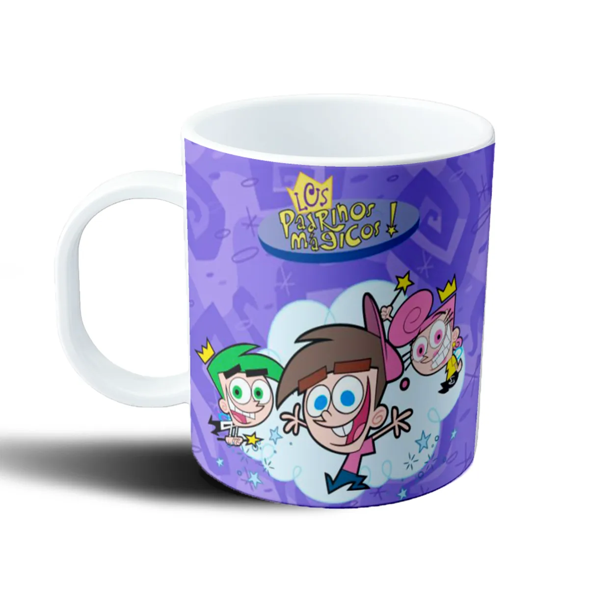 Taza de Plástico Padrinos Magicos Timmy Cosmo y Wanda - vista 2