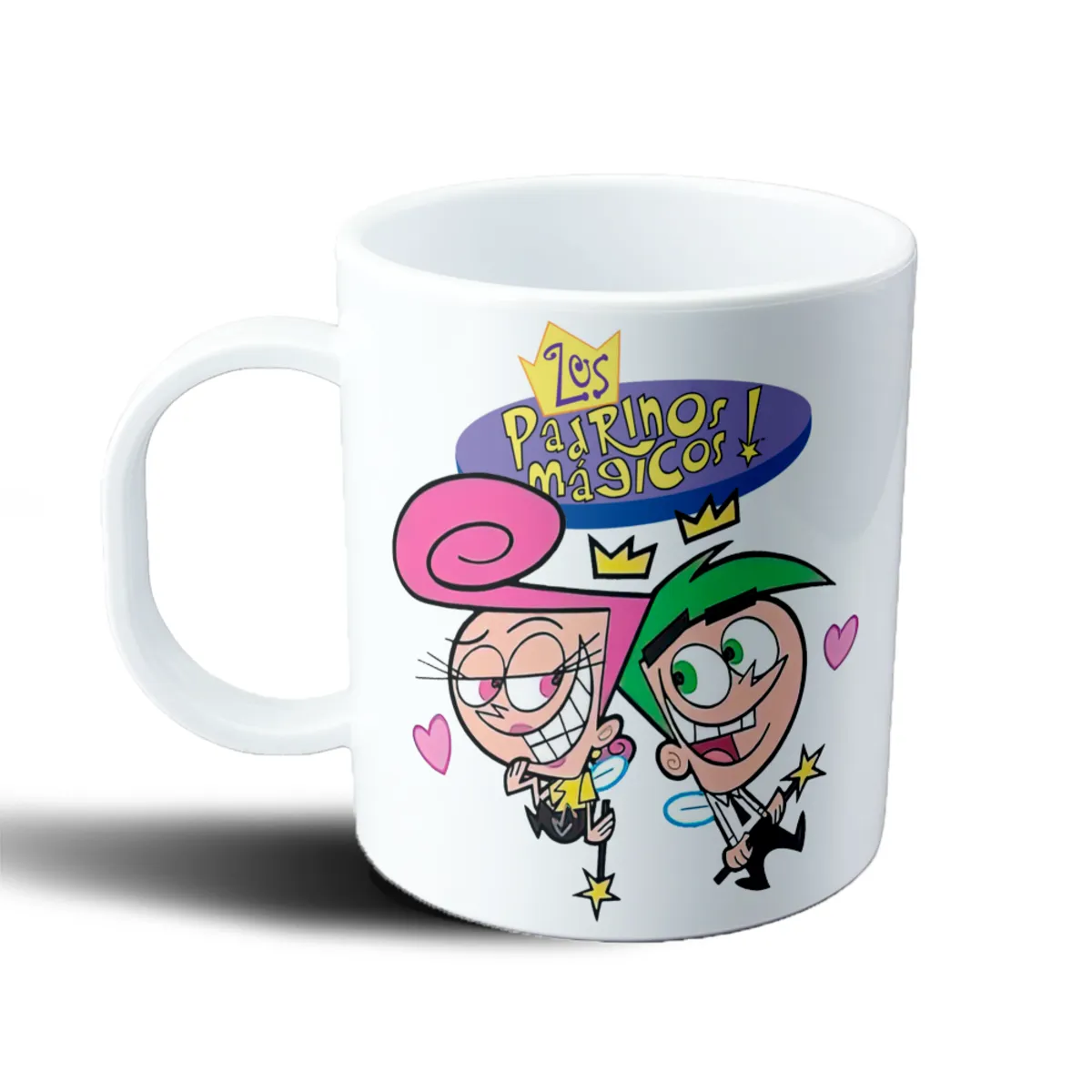 Taza de Plástico Los Padrinos Mágicos Cosmo y Wanda - vista 2