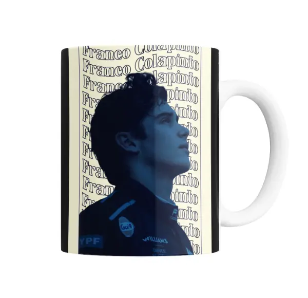 Taza de Cerámica Franco Colapinto Williams Driver Academy