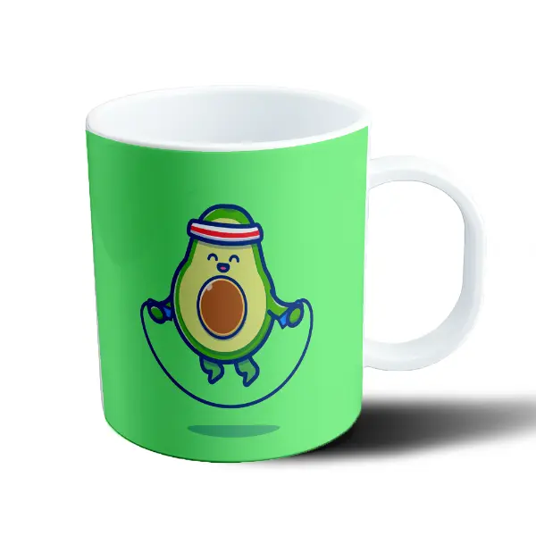 Taza de Plástico Palta Saltando la Cuerda