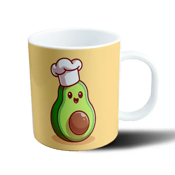Taza de Plástico Palta Chef Kawaii