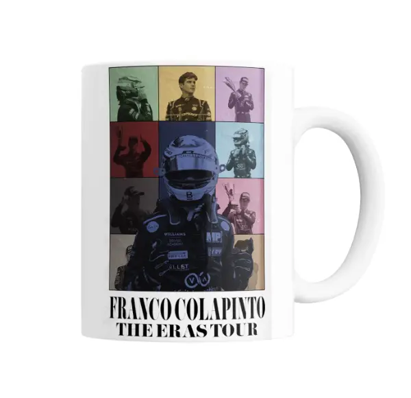 Taza de Cerámica Franco Colapinto The Eras Tour