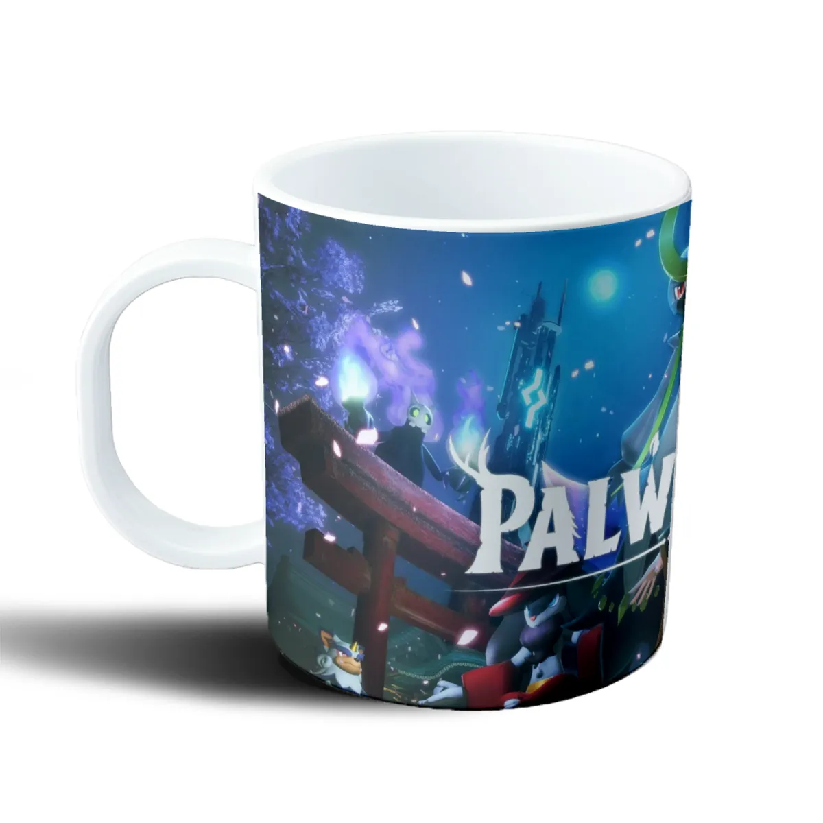 Taza de Plástico Palworld Mascotas y Personaje Femenino - vista 2