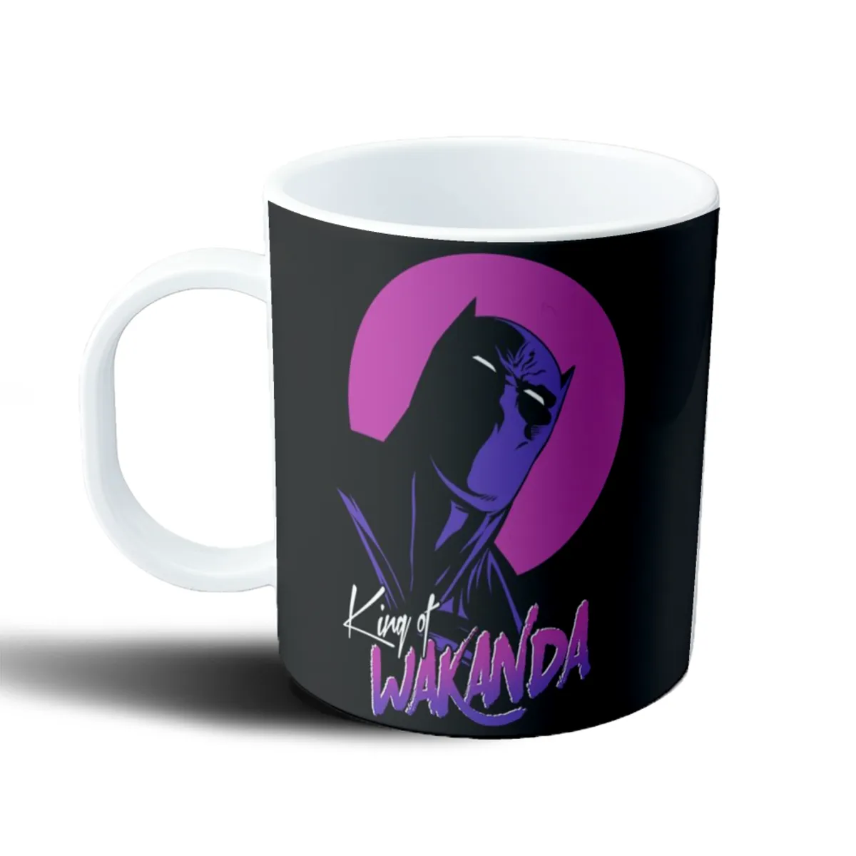 Taza de Plástico Pantera Negra King of Wakanda - vista 2