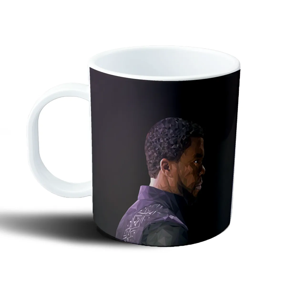 Taza de Plástico Pantera Negra Traje Dorado - vista 2